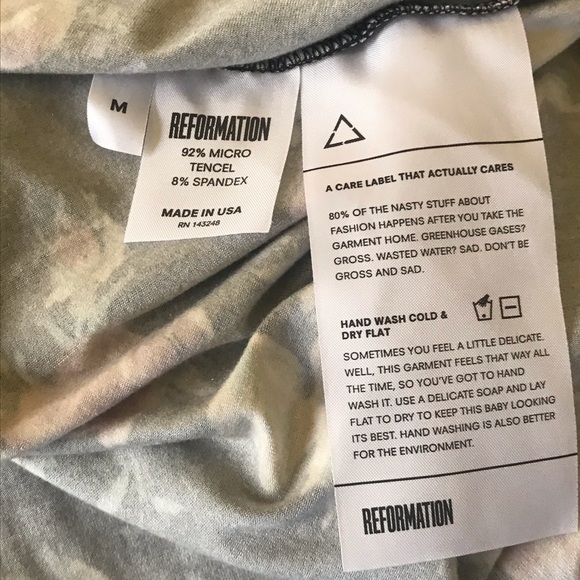 Reformation Cha Cha Dress in Bloom - Picture 6 of 8